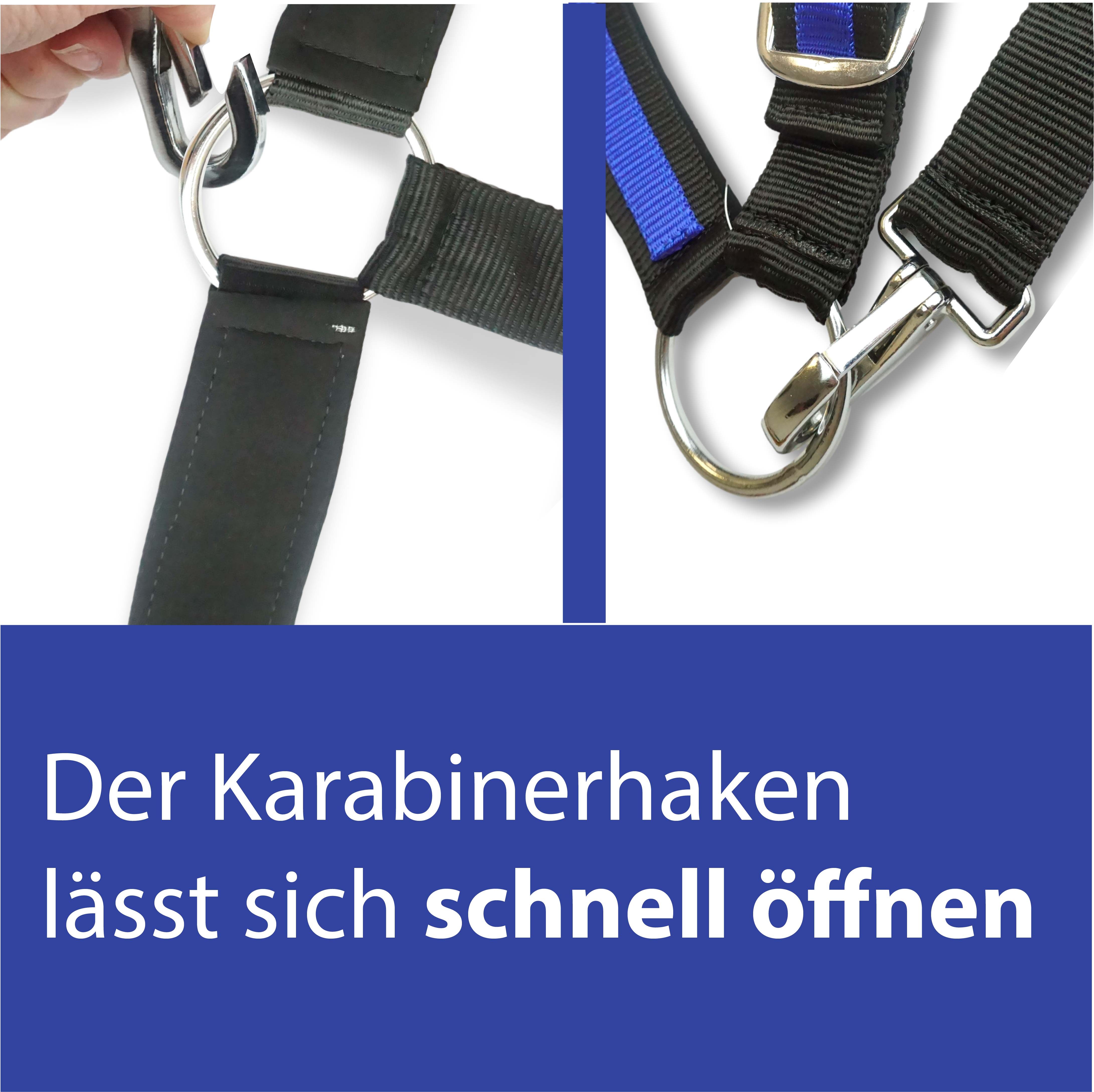 Halfter für Kaltblut Pferde, extra groß & stabil